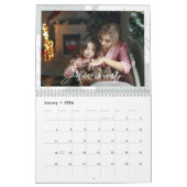 Calendrier Boho Floral Family Memories Photo Keepsaké (Jan 2026)