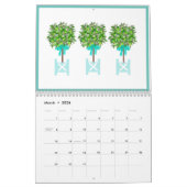 Calendrier Boîte à Plante de Jardin Topiaire de tilleul (Mar 2026)