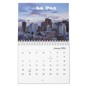 Calendrier Bolivie (Jan 2026)