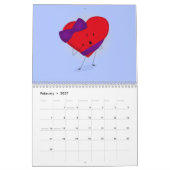 Calendrier Bonne année alimentaire 2014 (Feb 2027)