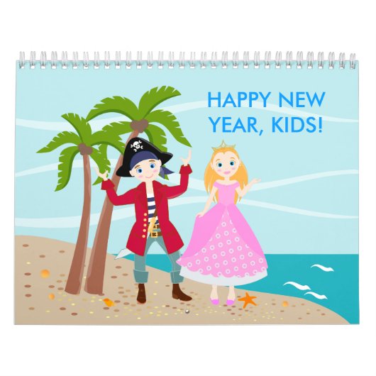 Calendrier Bonne année, les enfants ! (Protection)