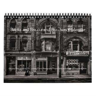 Calendrier Books and Breaks and Butchers