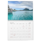 Calendrier Bora Bora | French Polynesia | Tahitian Calendar (Jan 2026)