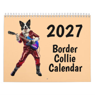 Calendrier Border Collie 2027