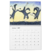 Calendrier Bordure Collie Joy calendrier, une page/image par  (Jan 2027)