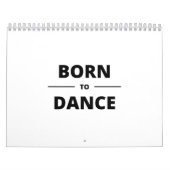 CALENDRIER BORN TO DANCE (Protection)