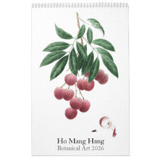 Calendrier Botanical art calendar 2026