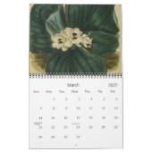 Calendrier botanique antique (Mar 2027)