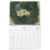 Calendrier botanique antique (Mar 2026)