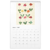 Calendrier botanique vintage - Le Codex Gottorfer (Mar 2027)
