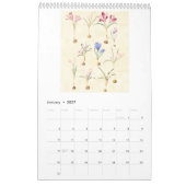 Calendrier botanique vintage - Le Codex Gottorfer (Jan 2027)