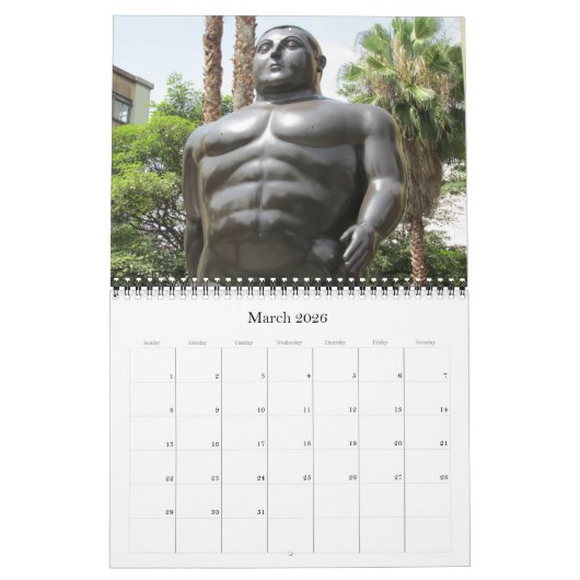 Calendrier botero 2025 (Mar 2026)