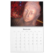 Calendrier bouddha statues 2025 grand (Mar 2026)