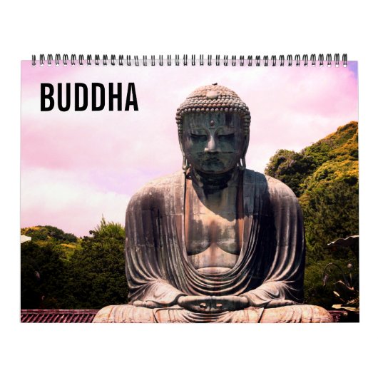 Calendrier bouddha statues 2025 grand (Protection)