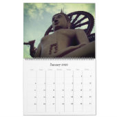 Calendrier bouddha statues 2025 grand (Jan 2026)