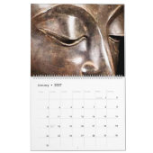 Calendrier Bouddha tout simple (Jan 2027)