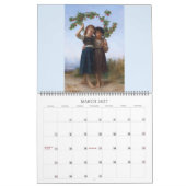 Calendrier Bouguereau 2016 grand (Mar 2027)