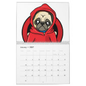 Calendrier Bouledogue (Jan 2027)