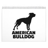 Calendrier Bouledogue américain (Protection)