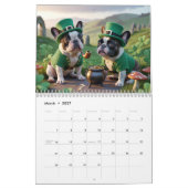 Calendrier Bouledogue Français (Mar 2027)