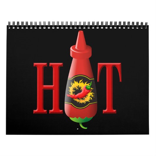 Calendrier Bouteille de sauce chaude (Protection)