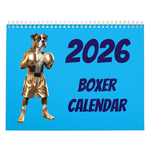 Calendrier Boxer Calendar (Protection)