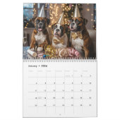 Calendrier Boxer Calendar (Jan 2026)