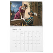 Calendrier Boxer Calendar (Feb 2027)