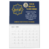 Calendrier Brandable 2026 Islamic Hijri Calendar Customisable (Mar 2026)