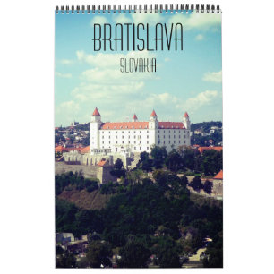 Calendrier Bratislava ville Slovaquie