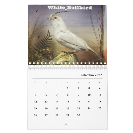 Calendrier Brésil (Sep 2027)