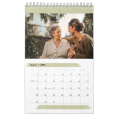 Calendrier Bright & Colorful Brush Strokes 12 mois Photo (Mar 2026)