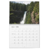 Calendrier British Columbia  Canada 2026 Calendar (Mar 2026)