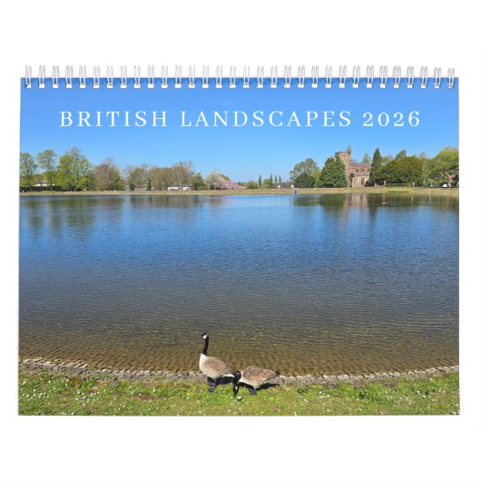 Calendrier British Landscapes 2026 calendar (Protection)