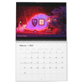 Calendrier brûlant 2014 de la fille six (Feb 2027)