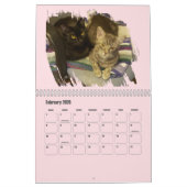 Calendrier Brushstroke Opening Feline Masterpiece Photo (Feb 2026)