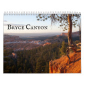 Calendrier Bryce Canyon (Protection)