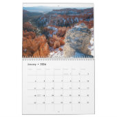 Calendrier Bryce Canyon (Jan 2026)