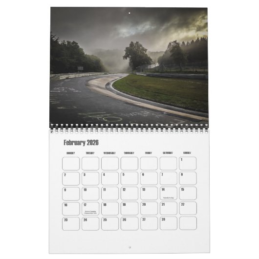 Calendrier BTG : 2016 - Une année de Nordschleife (Feb 2026)