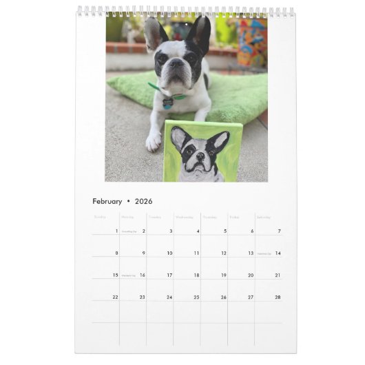 Calendrier Bubba 2022 (Feb 2026)