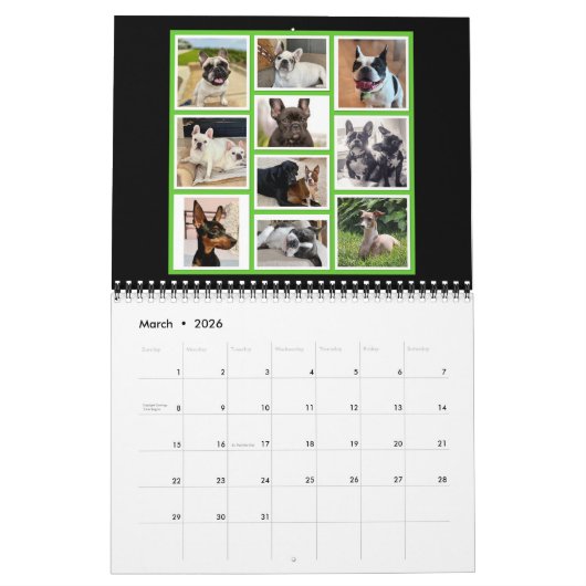 Calendrier Bubbasphere 2024 (Mar 2026)