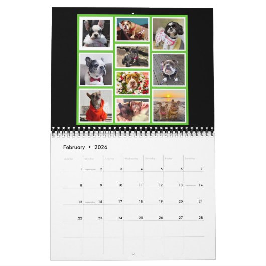 Calendrier Bubbasphere 2024 (Feb 2026)