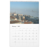 Calendrier Budapest et le Danube (Feb 2027)