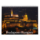 Calendrier Budapest-Hungary Calendar (Protection)