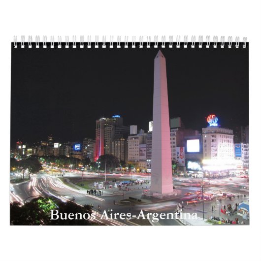 Calendrier Buenos Aires-Argentine (Protection)