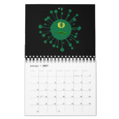 Calendrier Bug de monstre Viral One Eyed (Jan 2027)