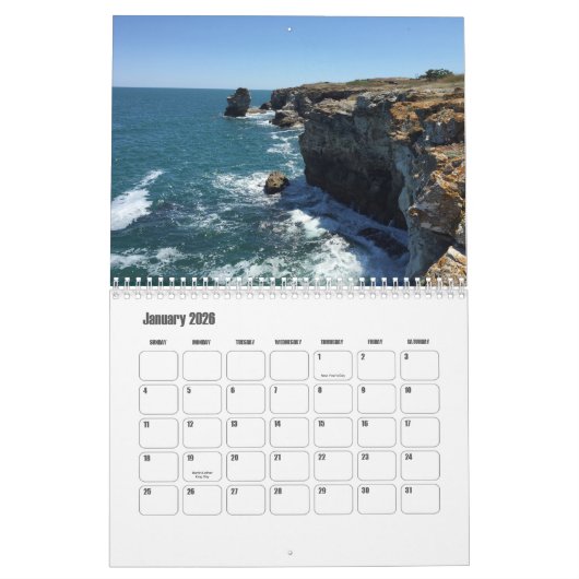 Calendrier Bulgarie (Jan 2026)