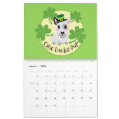 Calendrier Bull Terrier (Mar 2026)
