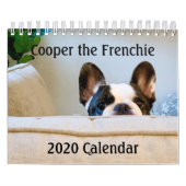 Calendrier Bulldog 2020 français - Cooper le Franç (Protection)
