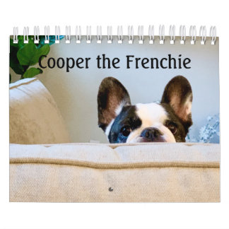 Calendrier Bulldog 2020 français - Cooper le Franç